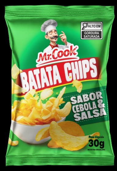 Chips Cebola e Salsa