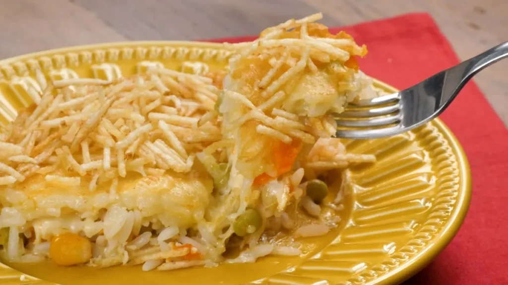 Salada de Batata com Batata Palha